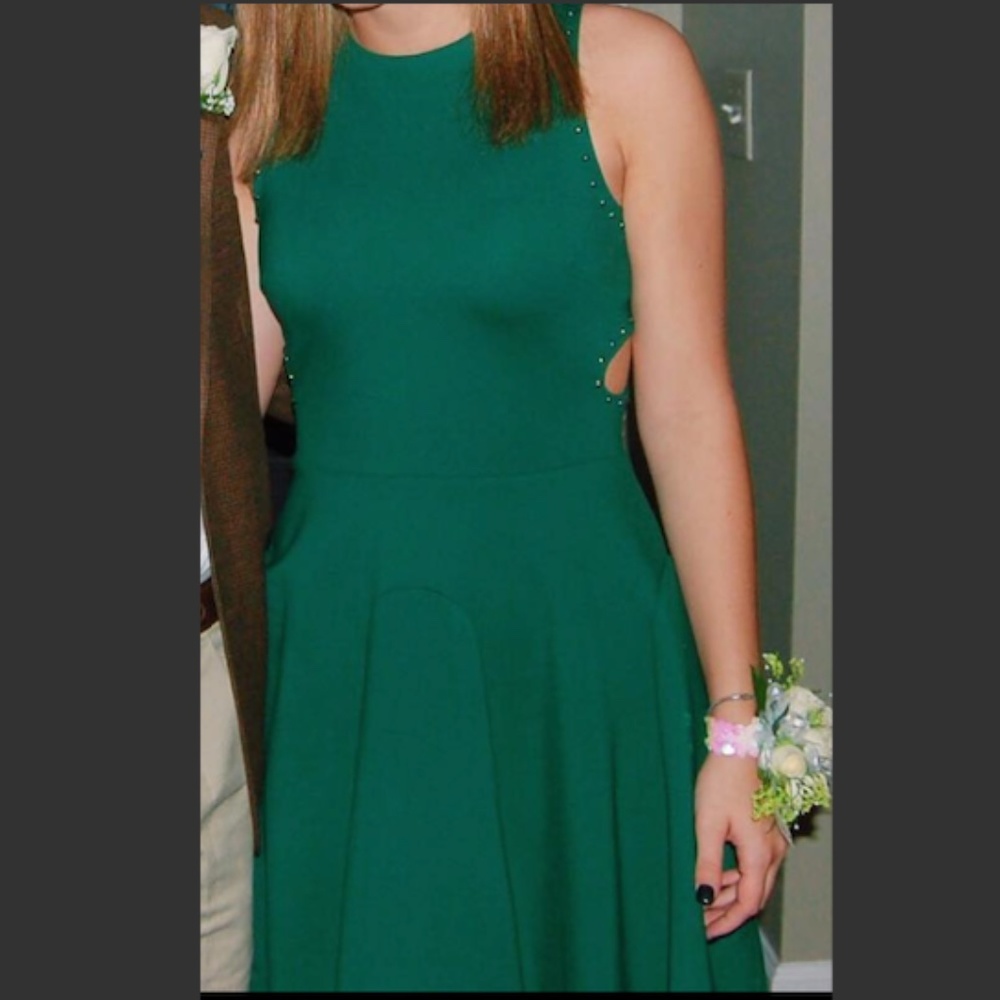 Adelyn Rae Green Dress
